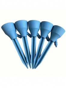 5pcs Plant Self-Watering Spike Set, Automatic Drip Irrigation Kits With Adjustable Flow, Plastic Watering Devices For Indoor & Garden Plants, No Battery Required, Fits Standard European & American Threaded Bottles - Multicolor - View 8