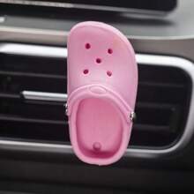 1pc Cute Slippers Car Air Freshener, Unisex Car Vent Clip Fragrance Decoration, Ideal Gift For Friends & Family