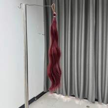 1pc Ombre Wavy Braided Ponytail Wig