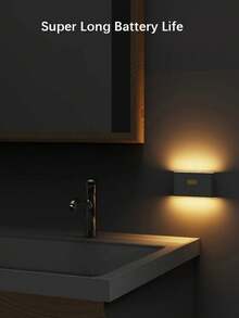 1/2 đèn ngủ thông minh sạc lại được, có cảm biến chuyển động, ánh sáng dịu hai mặt, thích hợp cho hành lang, cầu thang, phòng ngủ, phòng tắm, nhà bếp. - Đèn ngủ thông minh - Xem 4