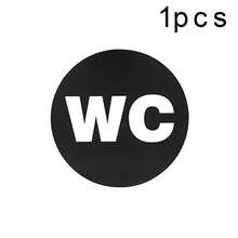 علامة مرآة أكريليك كلاسيكية للحمام مع ظهر لاصق - ديكور سهل التطبيق للباب لاستخدام المنزل والتجاري ، مواد مدرسية ، عودة إلى المدرسة