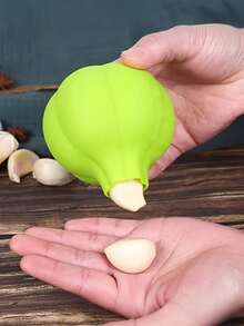 1/3 piezas Pelador de ajo de silicona, apto para pelar ajos rápida y fácilmente en la cocina, herramienta práctica y fácil de limpiar