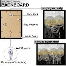 6x8 Picture Frame Set Of 6, Display Photo 5x7 With Mat Or 6 X 8 Without Mat, Light Weight And High Transparent 6 By 8 Frame For Wall - 6 Pack/Black/6"X8"2025