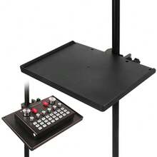 Universal Audio Interface Tray Holder - Suitable For Microphone Stands, Tripods And Live Streaming Devices - Multicolor - View 1