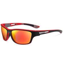 1 Pair Unisex Fashion Sports Polarized Fashion Glasses With Sports Lanyard, Suitable For Men & Women Cycling, Running, Fishing, Climbing, Skiing, Motorcycling, Biking, Driving, Hiking, Camping & Other Outdoor Sports, Anti-Glare, For Summer Beach Vacation, Outdoor, Travel