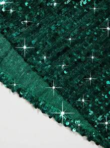 Nuovo abito da sera elegante da donna con spacco alto e senza spalline