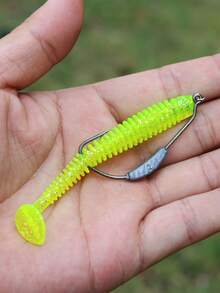 SOUGAYILANG Fishing 10pcs/20pcs/40pcs Fishing Lure Kit,8 Colors Soft Fishing Lures 7.5cm 2g,With Luminous Effect,Ideal For Bass Trout Carp In Freshwater & Saltwater - Multicolor - View 9