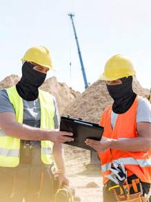 1 bucă mască de față cu balaclava, gheață răcoritoare pentru gât de vară, mască sfioasă, eșarfă de schi cu protecție UV pentru bărbați/femei/muncă