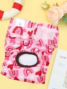 1pc Reusable Washable Dog Diapers Female Doggie Period Pants - Multicolor - View 13