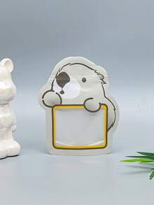 2 Stücke/Set die neue süße versiegelte Verpackungstüte für Kekse, Bonbons, Schokolade usw. kann verwendet werden, Cartoon Tier Alien selbstverschließende Tüte Großhandel Lässig Lebensmittel Keks Süßigkeiten Verpackung Tasche Alien Geschenktüte Snacktüte, die süße Hamster Verschlusstüte ist sehr geeignet für Kindertag, Schulbeginn, Abschlussfeier, mit optionalen Stilen und kann wiederverwendet werden