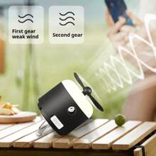RAF Mosquito Repellent,4 In 1 Multi-Functional Camping Mosquito Repellent Light, Camping Light With Fan/Lighting/Air Humidification/Mosquito Repellent Spray Function, Waterproof Rechargeable LED Camping Light, Suitable For Outdoor Camping, Student Dormitory Use Of Multi-Functional Lighting, Mosquito Repellent Light