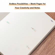 1pc 365-Day Cartoon Planner, 365-Day Planner 32k Notepad Schedule Portable Diary For Students To Use For Daily Records Of Work And Study