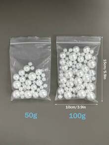 100g/200g/400g Faux Pearl Vase Filler, Hole-Less Pearl Beads Vase Filler, 10/16/20mm Mixed Size, Suitable For Floating Candles, Vase Decor, Tabletop Centerpieces, Ideal For Birthday, Wedding, Anniversary, Theme Party, Ambiance Creation, Room Decor, Home Decor, Vases, Glass Vases - Multicolor - View 11