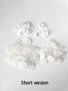 40/10 piezas Articulaciones para hacer muñecas - Ocho tamaños de articulaciones corporales - Articulaciones de plástico - Articulaciones para miembros y cabeza de muñecas de tela artesanal - Usadas para osos de peluche, hacer muñecas de tela artesanal - Manualidades DIY - Regalo perfecto para el aula, pasatiempos, regalar a amigos, compañeros de clase (12 mm, 20 mm, 30 mm, 40 mm)