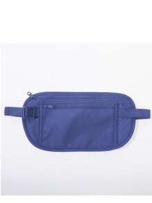 Travel Money Belt - Slim Passport Holder RFID Blocking Travel Pouch To Protect Cash, Credit Cards And Travel Documents Storage Bag