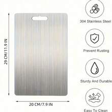 3片装双面砧板，保留原味，抗菌防霉，切菜板，揉面板，加厚菜板，水果板，擀面杖板，不锈钢菜板，厨房小工具，砧板，厨房用品，不锈钢菜板，切菜板