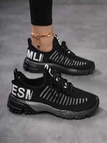 Scarpe da ginnastica da donna casual, leggere e confortevoli, scarpe sportive traspiranti e versatili per uso quotidiano e campus