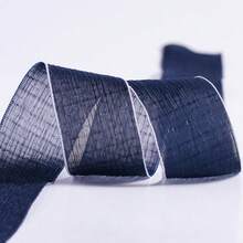 韩式圆点纱丝带、雪纺面料、DIY蝴蝶结、发饰和包装材料 - 彩色 - 查看 23