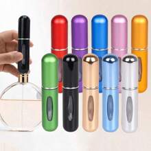 1 Piece Leak Proof Olive Oil Spray Bottle, Plastic High Pressure Spray Bottle For Condiments, Atomized Spray Can For Watering Plants And Spraying Fine Mist Cosmetics, Suitable For Kitchen, BBQ, Air Fryer And Camping, Sub-Container For Watering+Perfume Bottle(Random Color)