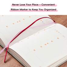 1pc 365-Day Cartoon Planner, 365-Day Planner 32k Notepad Schedule Portable Diary For Students To Use For Daily Records Of Work And Study