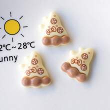 10pcs Cookie, Donut, Coffee, Bear Magnet Decorations For Refrigerator, Dishwasher, Cabinet In Bedroom, Living Room, Kitchen, Dining Room, Office Whiteboard, Fun Birthday Gift, Party Decor Stickers