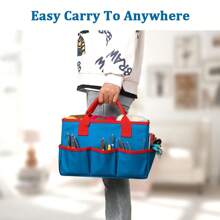 1pc New Diy Handmade Knitting Storage Bag Crochet Hook Wool Storage, Household Goods Storage Bag Large Capacity Portable Miscellaneous Storage Bag, Suitable For Home Items Storage, Travelling Out Of The Use Of Holiday Family Gifts