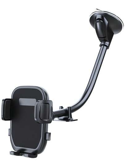 Car Truck Phone Mount Holder With 11.8in Gooseneck Long Arm, Windshield Window Mobile Holders ,Stabilizer Compatible All Cell Phones