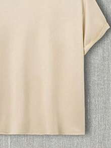 Koszulka męska w rozmiarze plus size (do 6XL): Koszulka z tekstem/zdjęciem - połączenie dużej ramki i dużego personalizowanego nadruku, zróżnicowany wybór czcionek i kolorów, odpowiednia na różne festiwale/rocznice/urodziny/zwierzęta/personalizacja dla par - Morela - Zobacz 4