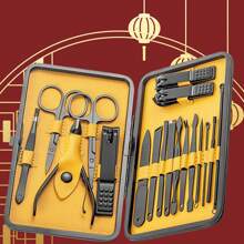 1Set Nail Clipper Set ,Stainless Steel Manicure Set, Nail Care Tools. ﻿
