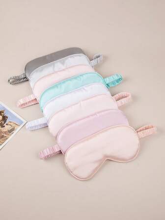 1 pieza Antifaz para dormir para personas que duermen de lado, hombres y mujeres, máscara para dormir que bloquea la luz, máscara de dormir 3D con forma contorneada, máscara de sueño suave y transpirable con correa elástica ajustable para vuelos, siesta, escuela, viajes, artículos esenciales para el hogar, antifaz, máscara para dormir