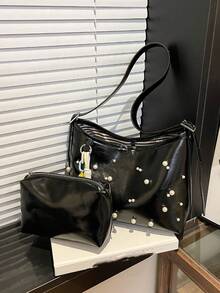 Women Versatile Tote Bag, Minimalist & Functional - Multicolor - View 3