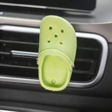 1pc Cute Slippers Car Air Freshener, Unisex Car Vent Clip Fragrance Decoration, Ideal Gift For Friends & Family