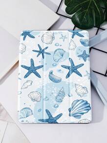 Ayotu Funda de océano compatible con Galaxy Tab/iPad, iPad 9ª/8ª/7ª generación de 10.2 pulgadas, nueva funda para iPad de 10ª generación, con activación/suspensión automática, cuatro esquinas antichoque