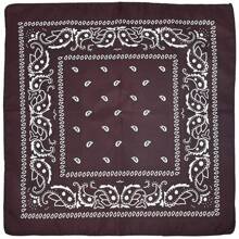 1pc Unisex Boho Style Retro Paisley Pattern Bandana, Fashionable Lightweight Multi-Purpose Headscarf For Casual, Dance, Sports, Cycling, All Seasons Use