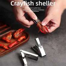 Stainless Steel Crawfish Peeler Tool Crawfish Sheller Seafood Tool For Home Kitchen Or Restaurant - Multicolor - View 4