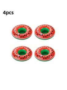 2 piezas/10 piezas Portavaso inflable, flotadores para bebida de piscina, portavasos flotantes de formas surtidas, juguetes de baño, adecuados para bodas, despedidas de soltero, fiestas en la piscina