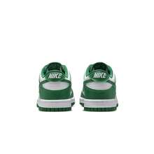 Nike DUNK LOW (GS) 青少年休闲运动绿色鞋 - 白綠色 - 查看 5