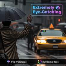 [Pantalla LED flexible y divertida] Letrero LED de 5V, pantalla flexible de ojo de diablo - Pantalla LED divertida con aplicación y control remoto, compatible con texto/imagen/automóvil DIY, regalo romántico del Día de San Valentín