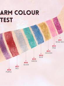 8 Color Stage Makeup Face Glitter Eyeshadow, Highly Pigmented Sparkling Body Highlighter Stick. Once Set, The High-Intensity Eyeshadow Can Maintain Its Original State For Hours Without Creasing Or Fading. Waterproof And Sweat-Proof, Lasting All Day Long. The Compact And Lightweight Packaging Design Is Convenient For Carrying And Traveling. Suitable For Music Festival Accessories, Stage Performances, Carnivals, Theme Parties, Birthday Parties, Holiday Events, Cosplay, Halloween Makeup, Christmas Makeup, Or Other Glitter Needs.