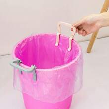 Plastic Garbage Bin Clip Trash Can Waste Basket Garbage Bin Clamp For Kitchen Bedroom Bathroom