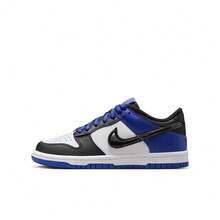 Giày thể thao thường ngày DUNK LOW SE (GS) dành cho thanh thiếu niên - Xanh đen - Xem 1