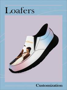 Mocasines de mujer de ancho personalizado, zapatos náuticos casuales, zapatillas tipo slip-on fáciles de caminar para mujer, zapatos planos de moda cómodos y de ocio para todas las estaciones