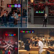 [Pantalla LED flexible y divertida] Letrero LED de 5V, pantalla flexible de ojo de diablo - Pantalla LED divertida con aplicación y control remoto, compatible con texto/imagen/automóvil DIY, regalo romántico del Día de San Valentín