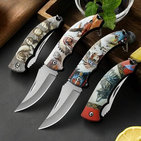 Outdoor Messerset, tragbares kleines Messer, faltbares kleines Messer, Schnitzermesser, Schnitzermesser als Geschenk für Männer, personalisiertes Taschenmesser zum Valentinstag, Schnitzermesser als Geschenk für Trauzeugen, einzigartiges personalisiertes Schnitzermesser, personalisiertes Taschenmesser zum Valentinstag, spezielles Schnitzermesser zum Vatertag