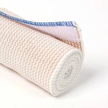 4pcs Elastic Bandages 3/4/6 Inch (7.5/10/15cm), 4.5m/177in Long, Leg Compression Wrap, Ankle, Knee, Abdomen, Wrist Elastic Bandages With Hook And Loop Fastener Gym Accessories Sales Sports Tape - Multicolor - View 6