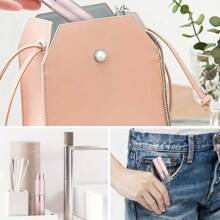 3Pcs 8ML Travel Refill Spray Perfume Bottles, Rotating Glass Perfume Containers