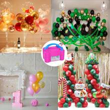 Mini Electric Balloon Pump, Portable Balloon Pump, Balloon Party Birthday Decoration Inflator (220V-240V 300w) Attention: 5-Inch Balloons Cannot Be Used
