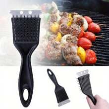 Brosse nettoyante pour barbecue, spatule pour barbecue, outils de nettoyage de casseroles de cuisine