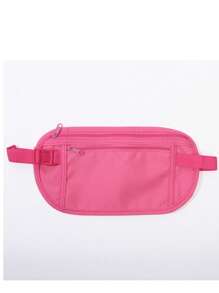 Travel Money Belt - Slim Passport Holder RFID Blocking Travel Pouch To Protect Cash, Credit Cards And Travel Documents Storage Bag