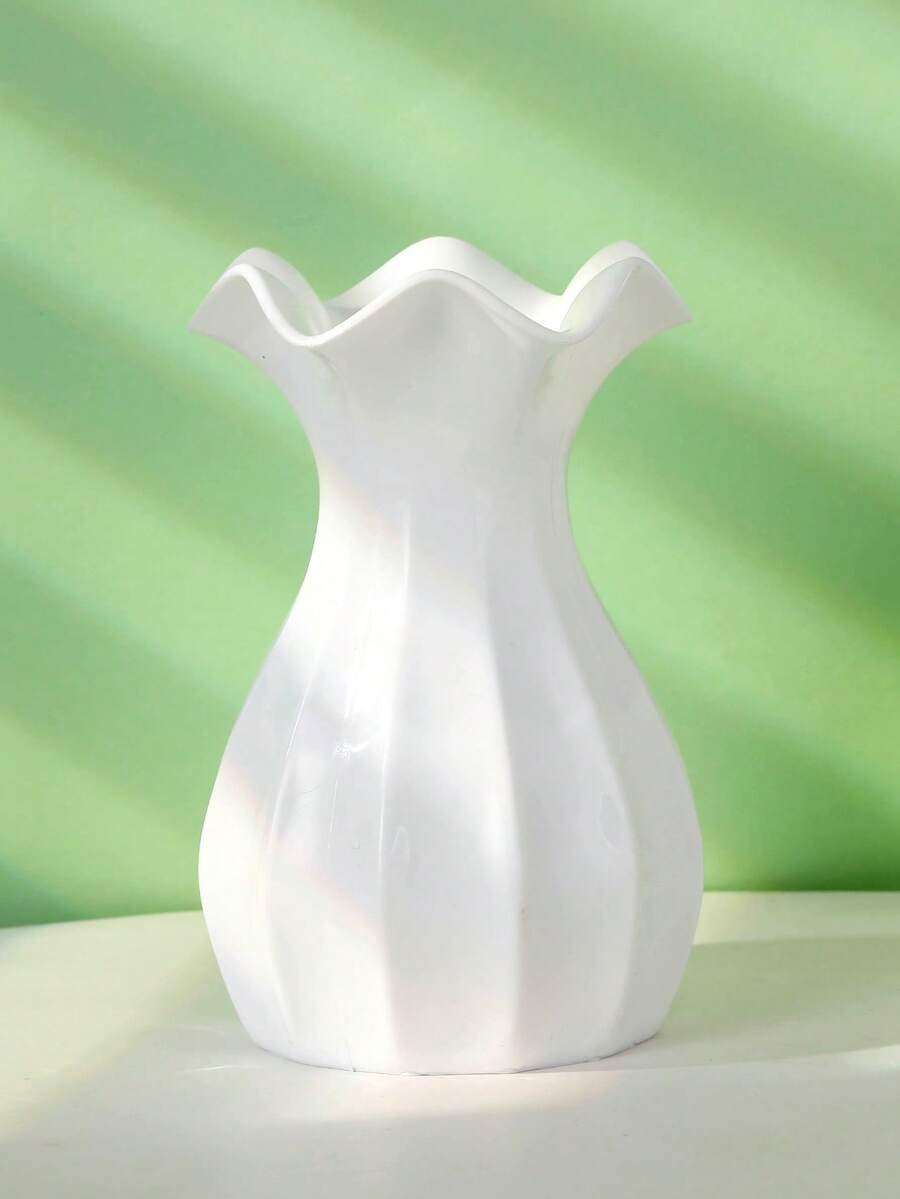1pc Plastic Flower Vase,Home Decor,Flower Vase,Centerpiece,Table Decor Gifts Birthday Graduation Room Decor Glass Vase
